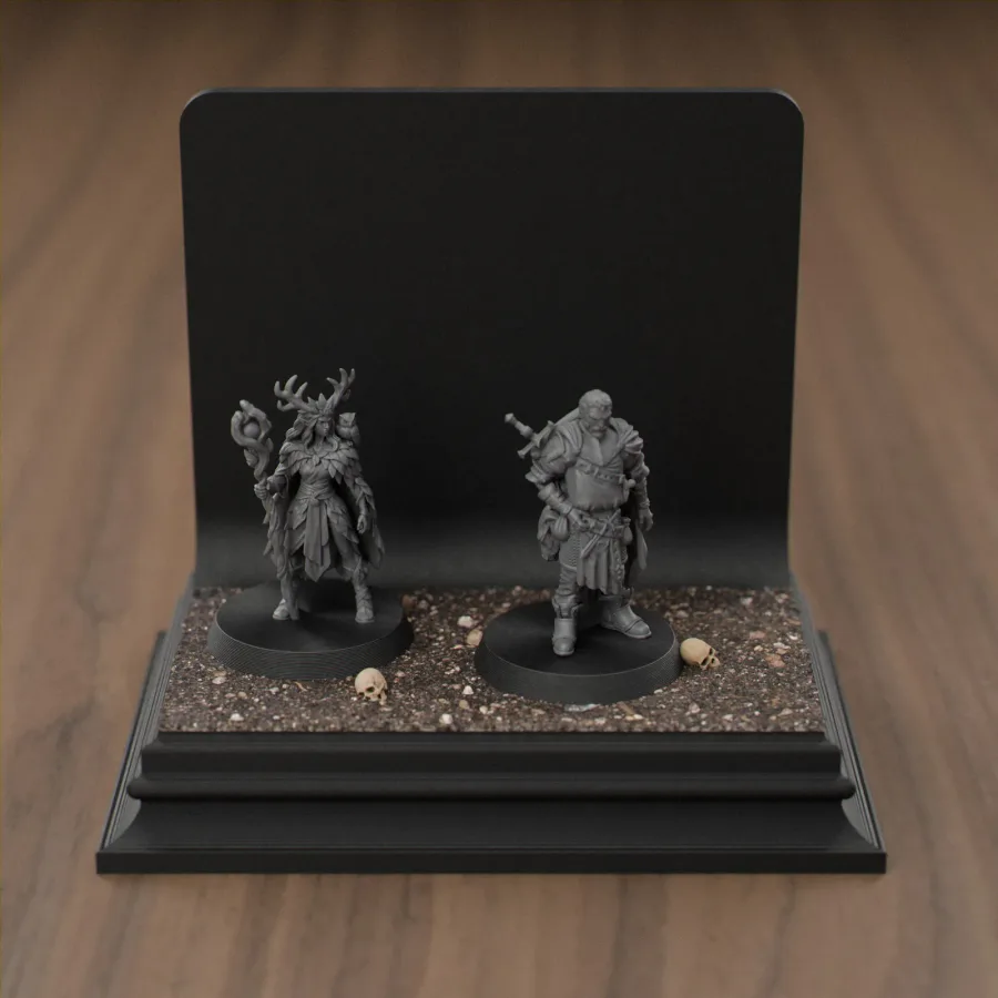 Grim Dark Display Base